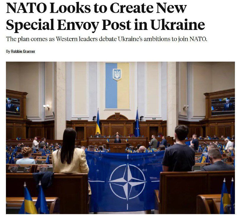 A NATO azt fontolgatja, hogy a Szövetség állandó megbízottját nevezné ki Kijevbe...