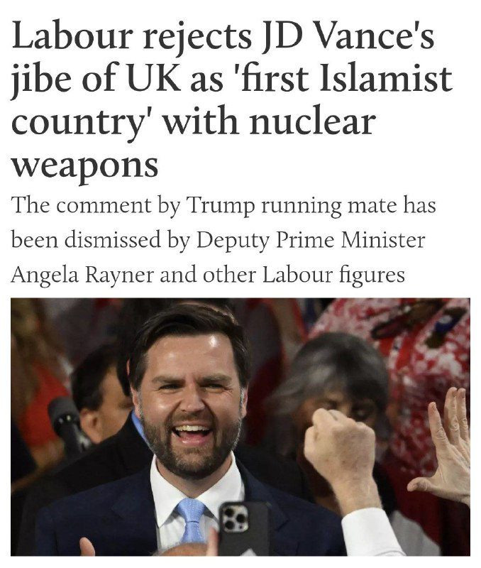 Vince Trump alelnökjelöltje szerint Nagy-Britannia - az első iszlamista ország, ...