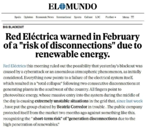 Áramszünet Spanyolországban: a zöld energiának ára vanSpanyolországban országos ...