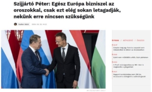Magyarország szerint egész Európa titokban Oroszországgal kereskedikSzijjártó Pé...