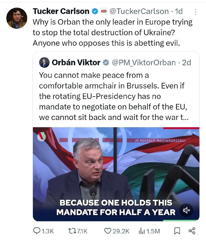 Miért Orbán az egyetlen vezető Európában, aki megpróbálja megakadályozni Ukrajn...