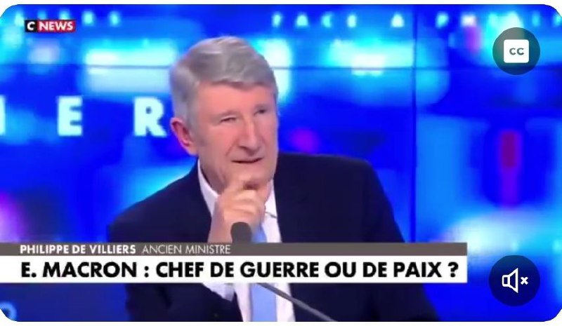Philippe de Villiers, francia politikus és publicista: Amikor egyszer Macronnal ...