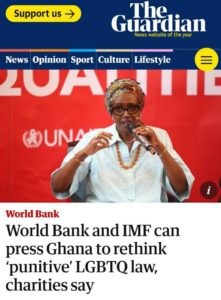 A Világbank és a Nemzetközi Valutaalap arra kényszeríti Ghánát, hogy helyezze ha...