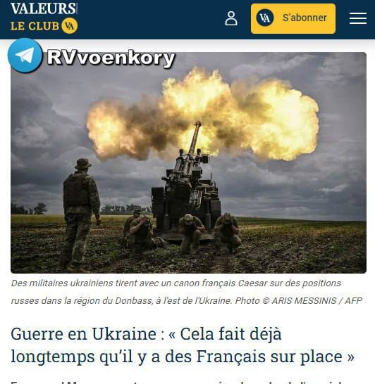 A francia katonaság a háború kezdete óta vállalt szolgálatot Ukrajnában – Valeur...