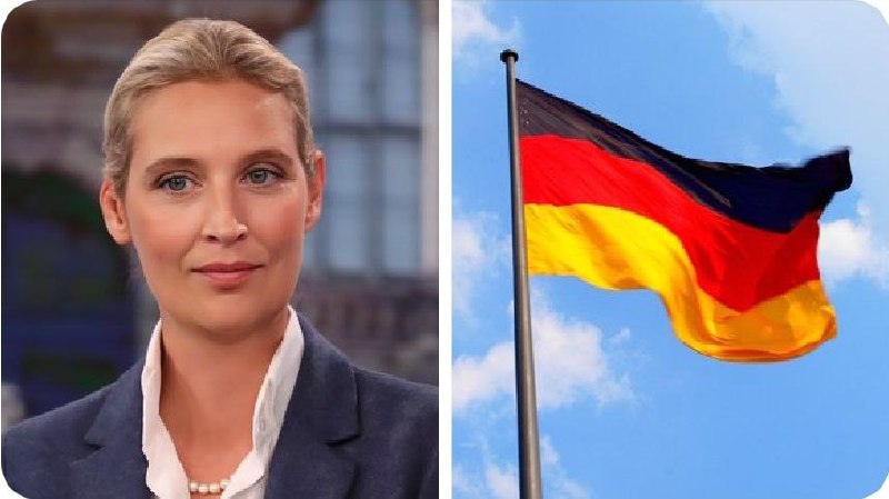 Az Alternatíva Németországnak párt vezetője és kancellárjelöltje, Alice Weidel t...