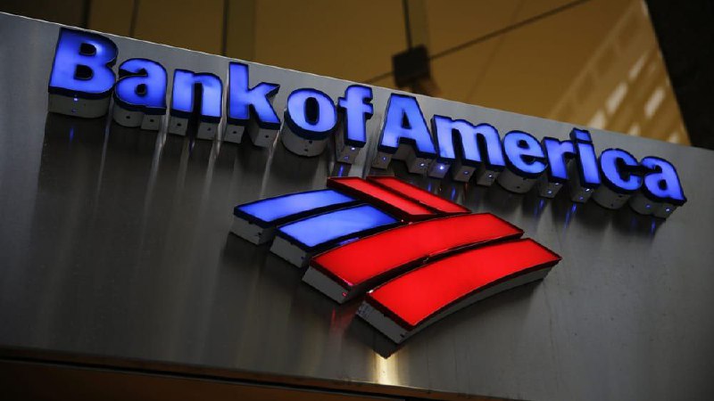 A Bank of America, az Egyesült Államok négy legnagyobb bankjának egyike a „Szám...