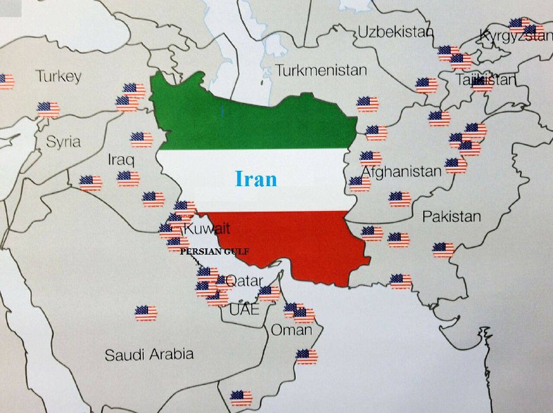 | Irán több mint 10 országgal - köztük az amerikai támaszpontoknak otthont adó o...