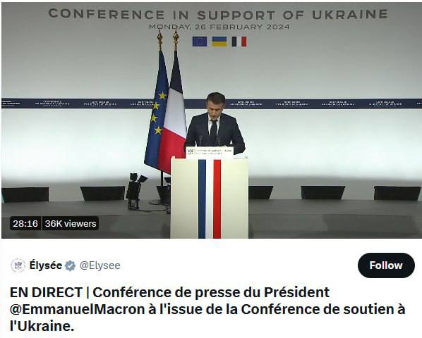 Macron kijelentette, hogy „vereséget” kell okozni OroszországnakA francia elnök...