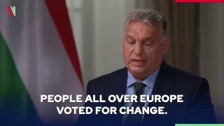 Orbán Viktor a "Hazafiak Európáért" címmel Magyarország EU-elnökségének alkalmáb...