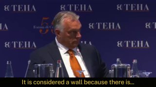 Orbán Viktor  „Ha egy társadalom nem akarja a multikulturalizmust, a terrorizmu...