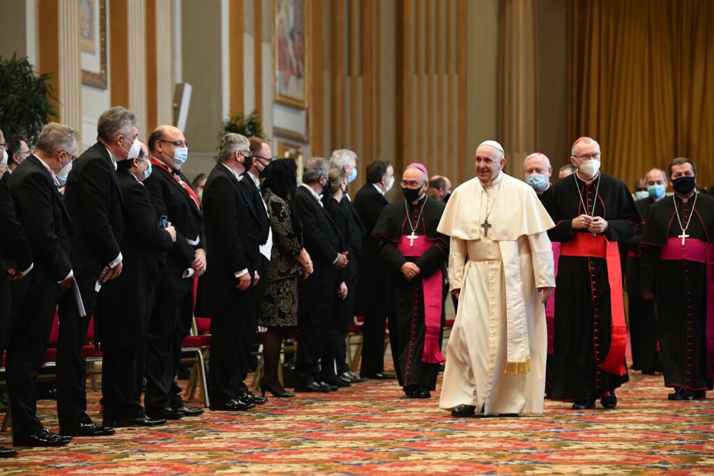 vatican audience diplomats