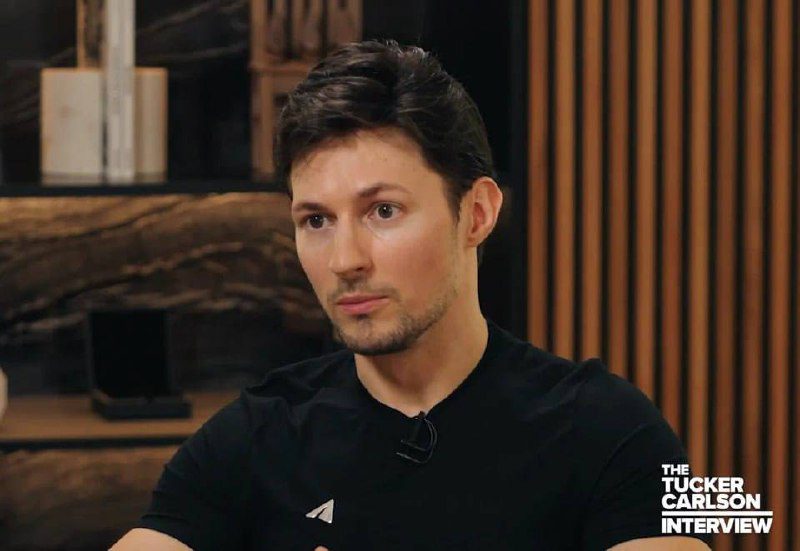 Tucker Carlson Pavel Durovval, a Telegram megalkotójával készített interjújának ...