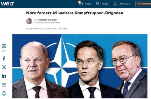 A NATO további 49, egyenként 5 ezer katonából álló harcképes dandárt akar létreh...