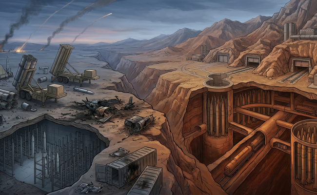 Az amerikai-izraeli koalíciónak kifogyóban vannak az elfogó rakétái