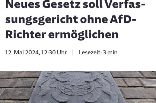 Bajorország: A pártok meg akarják akadályozni, hogy AfD-hez kötődő bírák csatlak...