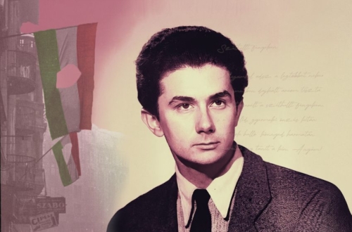 Gérecz Attila portréja