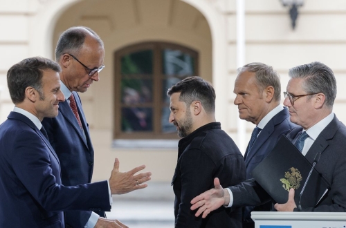 Macron lelkitársra talált Zelenszkij személyében