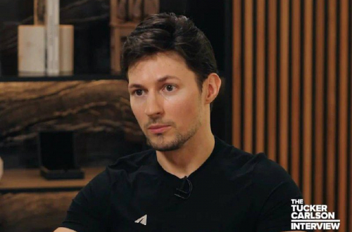 Tucker Carlson Pavel Durovval, a Telegram megalkotójával készített interjújának ...
