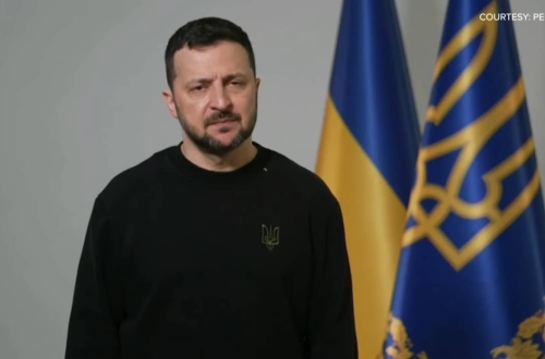 Ukrainian President Volodymyr Zelensky